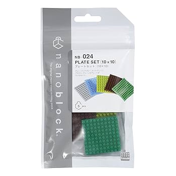 Amazon.co.jp: カワダ(Kawada) ナノブロック プレートセット(10